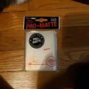 50 Ultra Pro DECK PROTECTOR Card Sleeves Clear Standard Yugioh