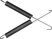 154430501 Dishwasher Door Spring for Frigidaire, Kenmore,Crosley, Westinghouse, Gibson, Tappan, Uni, and Kelvinator AP3363442 1014399 154226001 154226002 154345901（2 pc）