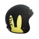 EVO 安全帽 N CA-309 復古帽 LOVE兔 消黑色 半罩 半拆洗 卡通圖案 正版授權