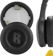 Geekria QuickFit Replacement Ear Pads for JBL Live 460NC Wireless On-Ear Headphones Ear Cushions, Headset Earpads, Ear Cups Cover Repair Parts (Black)