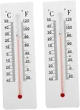 CHILDWEET 2Pcs Outdoor Thermometer Decorative Key Hider Discreet Key Storage Box Wall Mounted Design for Indoor Outdoor Use for Home Office Security