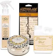 Tyler Candle Company - Diva Glamorous Gift Suite VI - (On Demand Room Spary, Glamorous Wash, Jar Candle, Autoglam)
