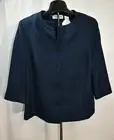Alfred Dunner Blazer Navy Size 8 Jacket