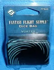 Vortex Blast Dice Bag NIB OOP - Fantasy Flight Supply - D&D 40k RPG