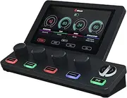 BEACN Mix Create Audio Mixer for PC & Mac | For Content Creators, Gaming & Podcast, PC Audio Mixer with C USB for Twitch & YouTube | Essential Streaming Accessories (Dark)