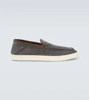 [Giorgio Armani] Giorgio Armani Suede loafers AU 9 grey