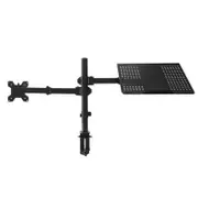 Rotatable Dual Screen Laptop Stand for Desktop