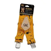 Suspenders Measuring Tape Theme New CLC Work Gear Fun OSFA