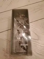 LENOX SIMPLY FINE CHIRP 7326 BRUSHED SILVER BIRD METAL NAPKIN RINGS SET OF 4 NEW