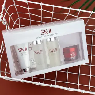 【雪花秀護膚水乳禮盒】SK-II/SK2 面部護膚套裝旅行四件套小樣 神仙水/清瑩露/潔面/面霜