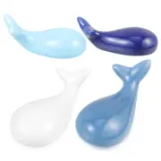 4 Pcs Chopstick Stand Sponge Holder for Kitchen Sink Whale Rest Animal Design