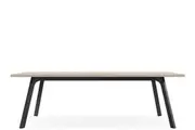 DD Toro Boardroom Table with Metal Base