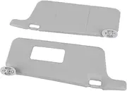 1Pair Sun Visor Replacement Left and Right Sunlight Blocking Sunvisor Assy Compatible for Honda Civic 1996-2001