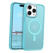 Magnetic for iPhone 15 Pro Case [Compatible with MagSafe] [12 FT Teal Blue