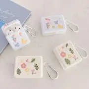 Cartoon Print AirPods Earphone Case Skin White - AirPods 1 / 2