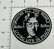 John Lennon the Beatles Embroidered Patch #275 Sew-On