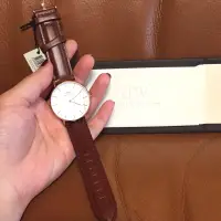 在飛比找蝦皮購物優惠-全新Daniel Wellington 36mm框手錶