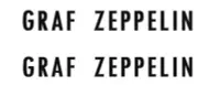 Water slide decal set for Steelcraft GRAF ZEPPELIN SHIPPING W/TRACKING