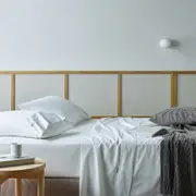 Bianca Natural Sleep Recycled Cotton and Bamboo Sheet Set White (Single, King Single, Double, Queen, King, Super King, Split King)