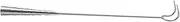 1Pc Stainless Steel Roasted Meat Hook Long Handle BBQ Grilling Tool Non Slip Design for Easy Handling of Pork Ham Chicken and Goose Essential for Butcher