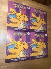 BRAND NEW POKEMON 2025 MCDONALDS TCG Pikachu and Dragonite X4 Packs