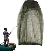 Head Net - Lightweight Face Netting Hood,Hat Netting, Face Net, Windproof Neck Cover for Gardening, Hiking, Camping, Fishing
