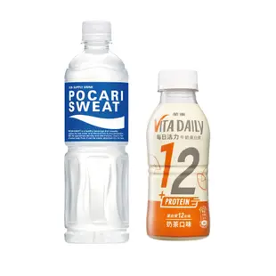 【寶礦力水得 x 金車】寶礦力水得 580ml(24瓶/箱)+活力牛奶蛋白飲350ml-奶茶口味(24罐)