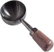 WeiLaiKeQi Coffee Measuring Spoon Coffee Scoop 30G Capacity Coffee Ground Spoon Teaspoon for Ground Coffee Cooking Flour Baking Coffee, Short Handle