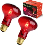 75W Red Pet Light Heating Infrared Bulb UVA Spot Heat Lamp for Reptile and Amphi