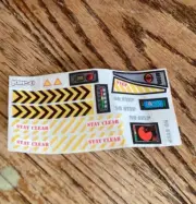 Hasbro GI Joe Kre-O sticker set