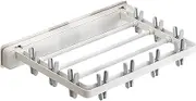 Wall Mounted Drying Rack - Laundry Dryings Racks | Foldable Sock Dryer Shelf | Heavy Duty Bath Hanger with 10 Clips | Towel baar Windproof Storage Holder for Balcony Outdoor Entryway Rv Dorm