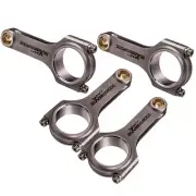 H-Beam Connecting Rods For Acura & Honda D16 D16A6 D16Y7 D16Y8 D16Z6 138.63mm