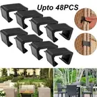 48PCS Wicker Furniture Clips Plastic Patio Rattan Chair Sofa Clip Garden Outdoor