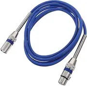 Sosoport Audio Line Cable Mic Accessory Gaming Condenser to Wire 3 Pin Cord 3 Pin Wire to Cord