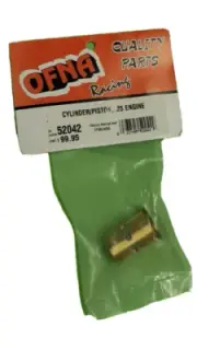 OFNA 52042 ABC Piston and Sleeve for .25 Force engines Vintage New RC Parts