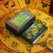 Yuletide Tarot Cards, 78 Pcs, 4.7x2.8in, Cheerful Holiday-themed Deck