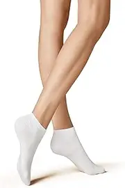 [Kunert] Sensual Women's Trainer Socks, Cotton, Pressure-free Waistband, 128 Denier