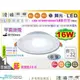 【舞光LED】LED-16W / 15cm。LED平面崁燈 擴散板 鋁製 附變壓器 保固延長 #15DOP16D【燈峰照極my買燈】