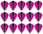 5 New Sets Harrows Quantum X Kite Dart Flights - Ships w/ Tracking - Pink