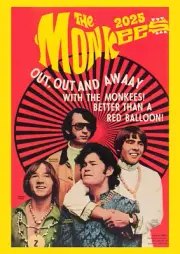 2025 Wall Calendar (12pg) THE MONKEES Vintage Magazine Cover Music Posters 1145