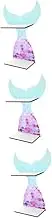 Cabilock 3pcs Mermaid Wall Shelf Floating Nautical Decor Rainbow Floating Shelves Home Decor for Boys and Girls Room