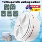 Portable Washing Machine Mini Turbine Washer For Travel Camping UGT