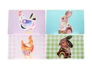 Maxwell & Williams Pete Cromer Barn Friends Placemats Reversible 43x28cm - Se...