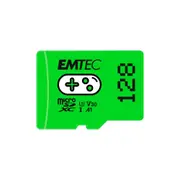 Emtec 128GB Gaming Memory Card UHS-I U3 V30 A1 Gaming Green