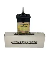 Switchcraft Lever-Lite III Illuminated Switch / Non-Locking - NOS