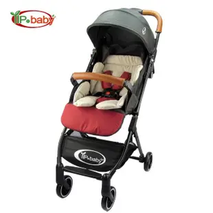 【YIP baby】CAPACITY 卡帕瑟緹 0-12歲 ISOFIX 360度旋轉汽車安全座椅+輕便嬰兒推車(PG09+C6)