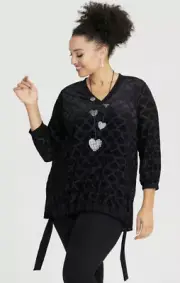 FREE POST NWT TS14+ Taking Shape Tunic Top L 20 RRP $139.95