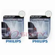 2 pc Philips License Plate Light Bulbs for Subaru B9 Tribeca Baja BRZ hh (for: Subaru)