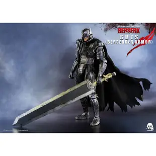 【撒旦玩具 SatanToys】預購 Threezero 烙印勇士 凱茲 狂戰士 盔甲款 可動公仔 BERSERK 動漫