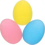 3Pcs Egg Shaped Massage Balls Finger Fitness Tool for Muscle Relief for Self Massage Durable and Practical Hand Therapy Equipment